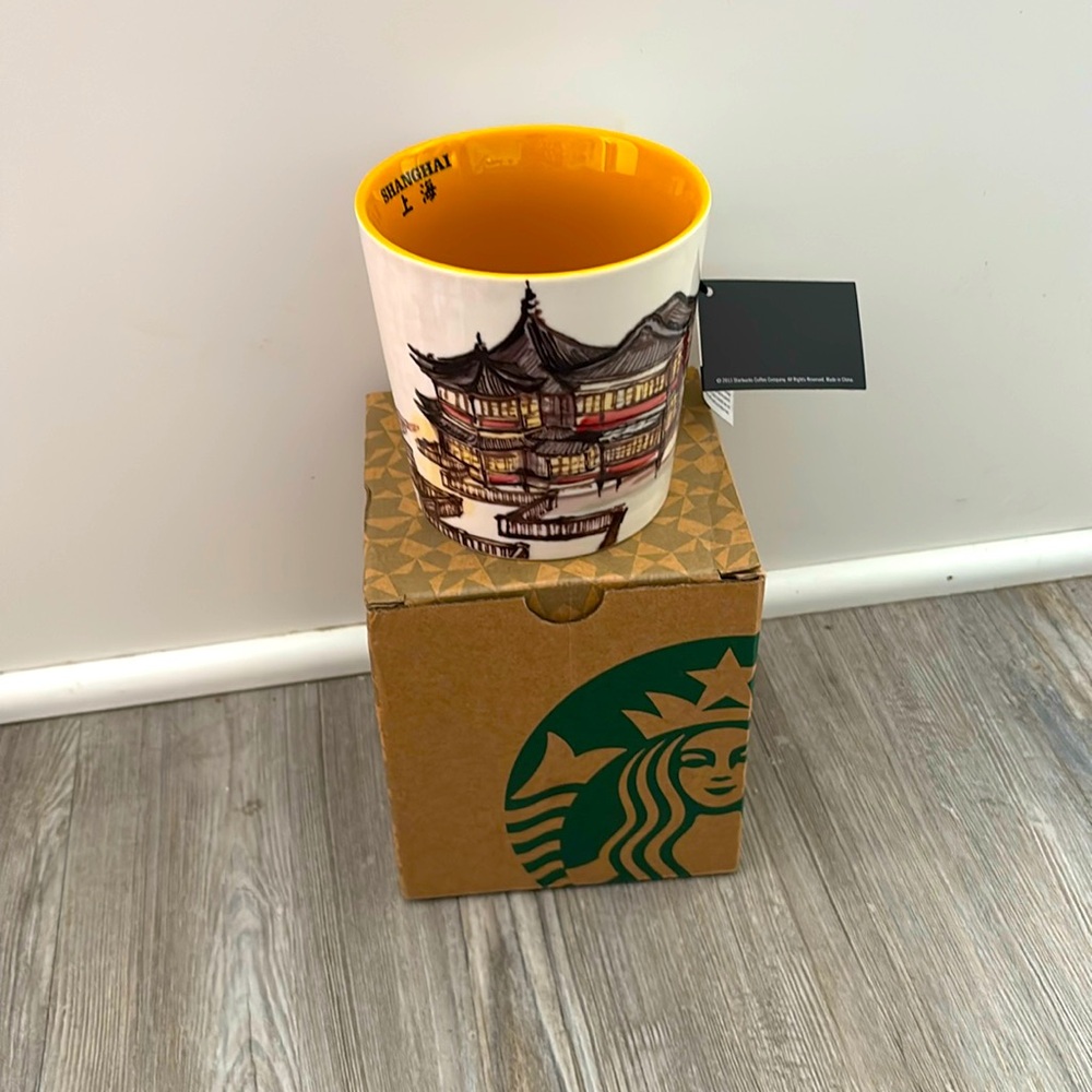 Collectible Starbucks Mug: Shanghai, Yu Gardens